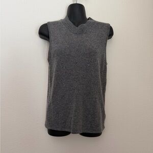 Faherty Gray Sleeveless Tank Top sweater vest